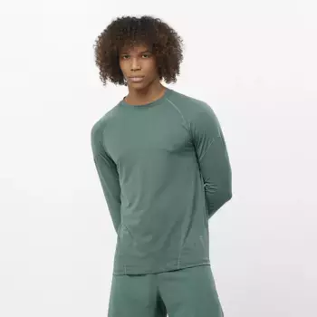 Мужская футболка Cross Run Salomon, серый