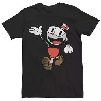 Мужская футболка Cuphead Friendly Hello Licensed Character