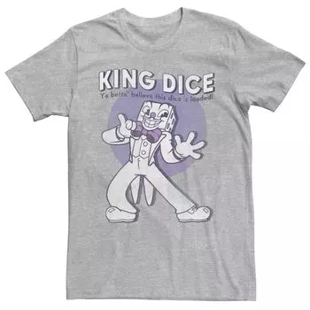 Мужская футболка Cuphead King Dice Licensed Character