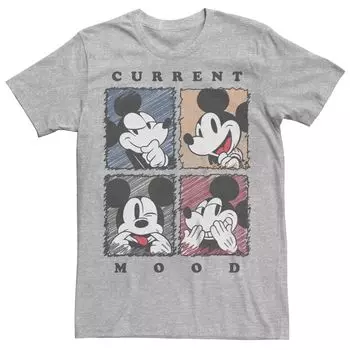 Мужская футболка Current Mood с Микки Маусом Disney Licensed Character