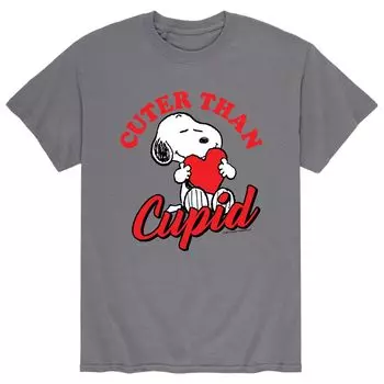 Мужская футболка Cute Cupid с арахисом Licensed Character