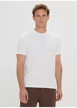 Мужская футболка цвета экрю 4A4824200042 Altnyldz Classics, экрю