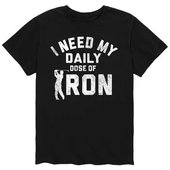 Мужская футболка Daily Dose Of Iron Licensed Character