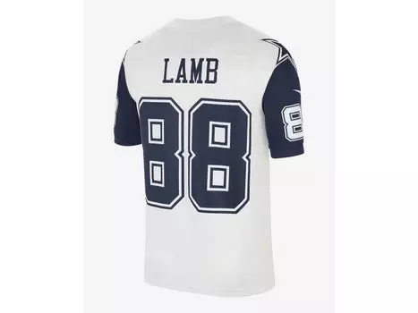 Мужская футболка dallas cowboys game - ceedee lamb Nike, белый