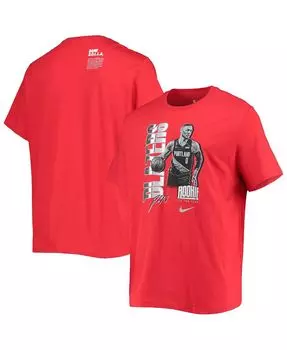 Мужская футболка damian lillard red portland trail blazers select series rookie of the year с именем и номером Nike, красный