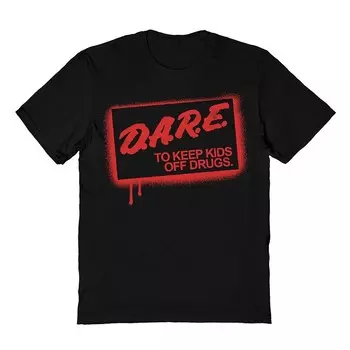 Мужская футболка DARE Stencil Jumbo Licensed Character, черный