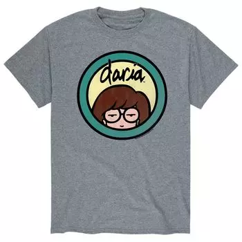 Мужская футболка Daria Circle Licensed Character