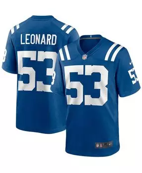 Мужская футболка darius leonard indianapolis colts game player Nike