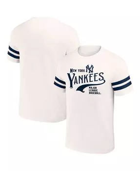 Мужская футболка Darius Rucker Collection by Cream New York Yankees Yarn Dye в винтажном стиле Fanatics