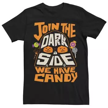 Мужская футболка Dark Side Candy Vader Star Wars
