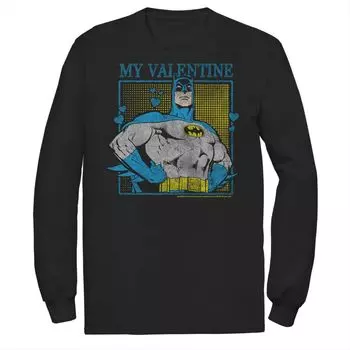 Мужская футболка DC Comics Batman My Valentine с портретом из комиксов Licensed Character