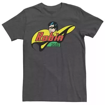 Мужская футболка DC Comics Robin The Boy Wonder Comics Licensed Character