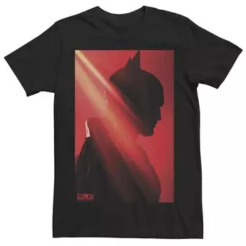 Мужская футболка DC Comics с силуэтом Бэтмена и профилем Licensed Character