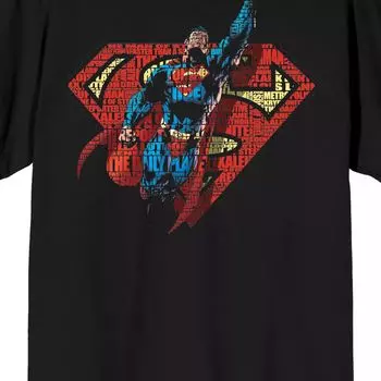 Мужская футболка DC Comics Superman Flying S