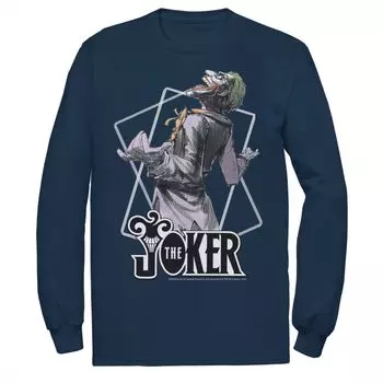 Мужская футболка DC Comics The Joker Card Outline