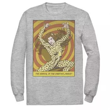 Мужская футболка DC Comics Wonder Woman Cheetah Comic Panel Licensed Character