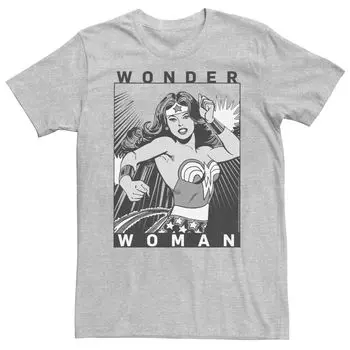 Мужская футболка DC Comics Wonder Woman Comics Licensed Character