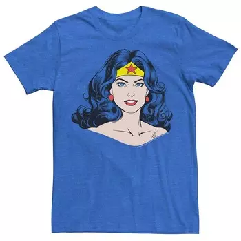 Мужская футболка DC Comics Wonder Woman Licensed Character, цвет Royal Heather