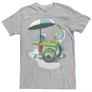 Мужская футболка DC Fandome Batman Condiment King's Cart Licensed Character