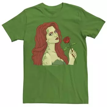 Мужская футболка DC Fandome Batman Poison Siren Rose Portrait Licensed Character