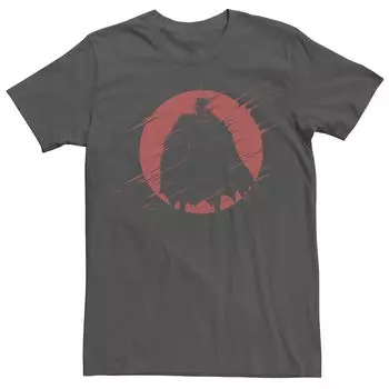 Мужская футболка DC Fandome Batman Red Sun Silhouette Licensed Character