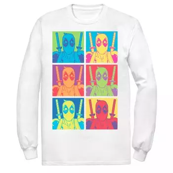 Мужская футболка Deadpool Squares Licensed Character