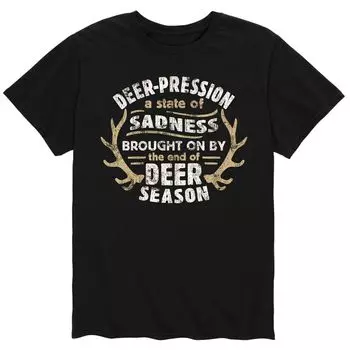 Мужская футболка Deerpression Definition Licensed Character