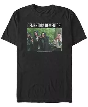 Мужская футболка dementor dementor с круглым вырезом и короткими рукавами Fifth Sun, черный