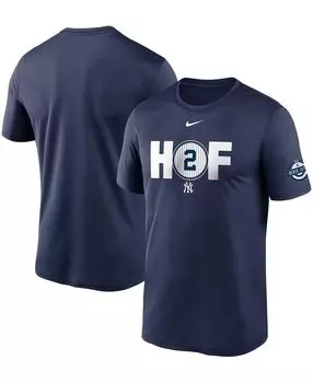 Мужская футболка derek jeter navy new york yankees hall of fame performance Nike, синий