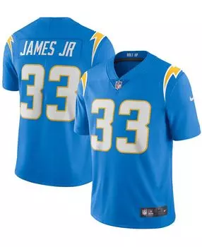 Мужская футболка derwin james powder blue los angeles chargers vapor limited jersey Nike, синий