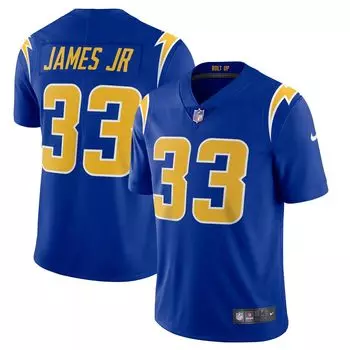 Мужская футболка Derwin James Royal Los Angeles Chargers 2nd Alternate Vapor Limited Nike