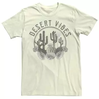 Мужская футболка Desert Vibes с цветами кактуса Licensed Character