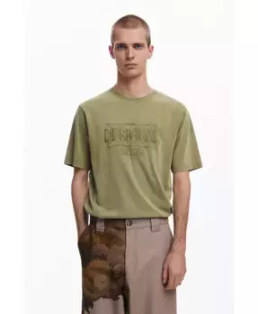 Мужская футболка Desigual, зеленый