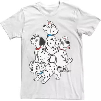 Мужская футболка Disney 101 далматинец Group Shot Puppies Licensed Character