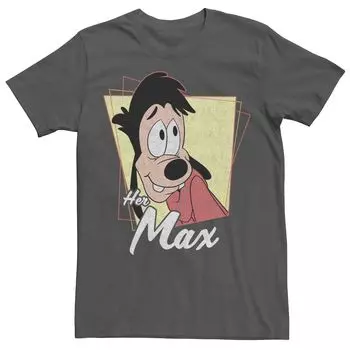 Мужская футболка Disney A Goofy Movie для пар Her Max Licensed Character