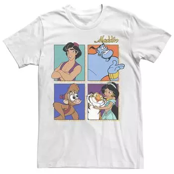 Мужская футболка Disney Aladdin Group Shot Box Up Licensed Character
