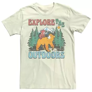 Мужская футболка Disney Brother Bear Explore The Outdoors Licensed Character