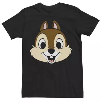 Мужская футболка Disney Chip And Dale Chip с прозрачными щеками Licensed Character