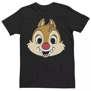 Мужская футболка Disney Chip And Dale Dale с прозрачными глазами и ртом Licensed Character