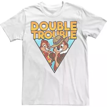 Мужская футболка Disney Chip 'N Dale Double Trouble Licensed Character