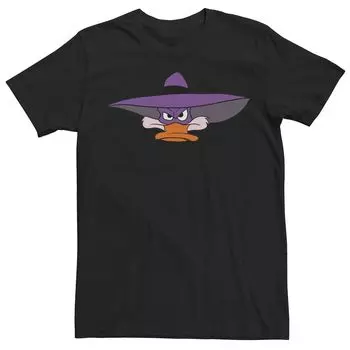 Мужская футболка Disney Darkwing Duck с большим лицом Licensed Character