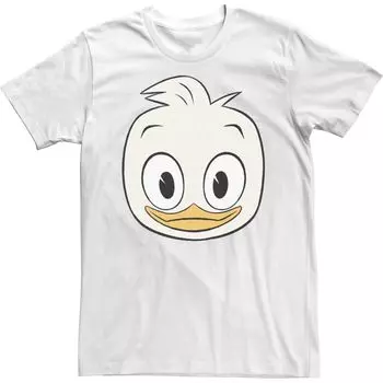 Мужская футболка Disney DuckTales Dewey с большим лицом Licensed Character