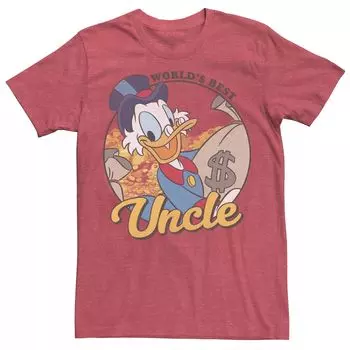 Мужская футболка Disney DuckTales Scrooge McDuck Best Uncle в мире Licensed Character