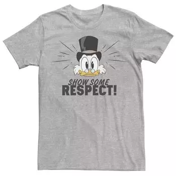 Мужская футболка Disney DuckTales Scrooge McDuck Show Some Respect Licensed Character