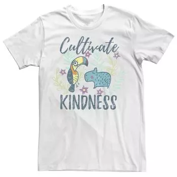 Мужская футболка Disney Encanto Cultivate Kindness с рисунком животных Licensed Character