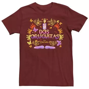 Мужская футболка Disney Encanto фиолетового цвета со свечами Dos Oruguitas Licensed Character