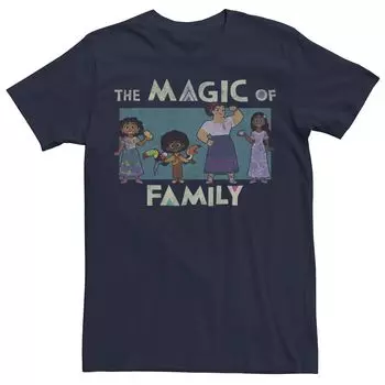 Мужская футболка Disney Encanto The Maic Of Family с групповым портретом Licensed Character
