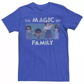 Мужская футболка Disney Encanto The Maic Of Family с групповым портретом Licensed Character