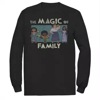 Мужская футболка Disney Encanto The Maic Of Family с групповым портретом Licensed Character