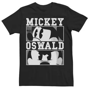 Мужская футболка Disney Epic Mickey And Oswald со вставками Licensed Character